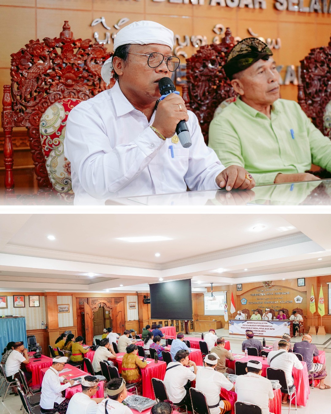 Bimbingan Teknis Peningkatan Sinergisitas Perangkat Desa, Staf, dan BPD Desa Sidakarya