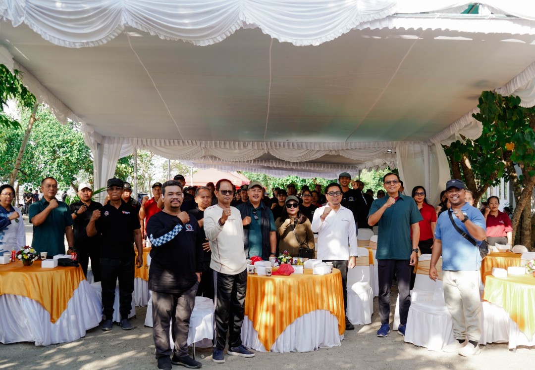 Kegiatan Bulan Bhakti Gotong Royong Masyarakat DPC LPM Kecamatan Denpasar Selatan