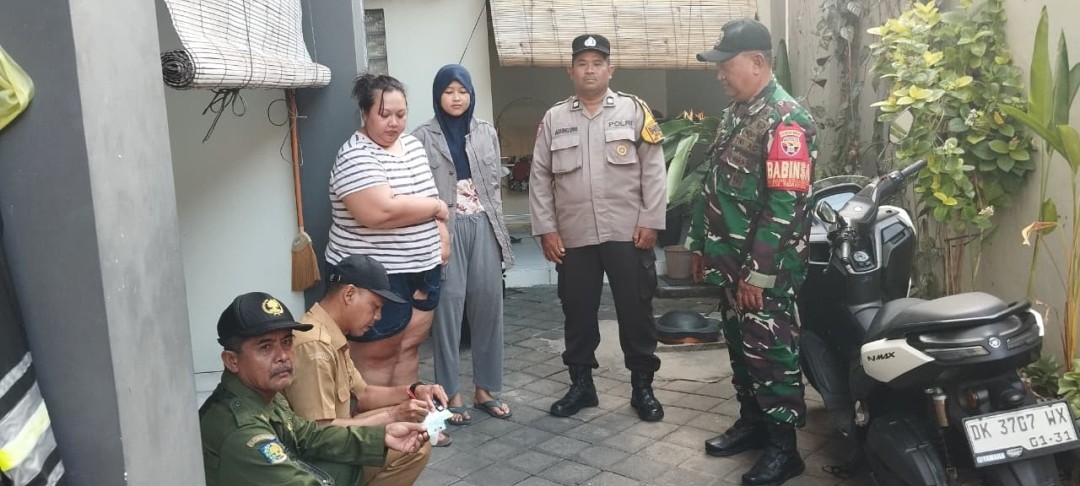 Kegiatan Pendataan Penduduk Non Permanen yang berlokasi di wilayah dusun Kerta Raharja, Wirasatya, dan Graha Santi