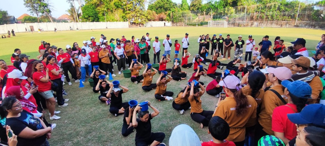 LOMBA BALAP KARUNG, TARIK TAMBANG, MEMINDAHKAN AIR DALAM RANGKA MEMPERINGATI HUT RI KE 81