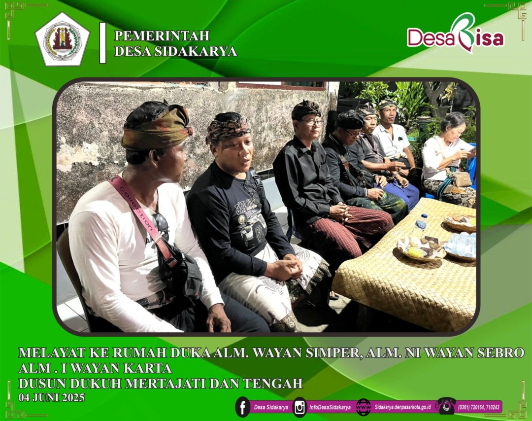 Melayat ke Rumah Duka Alm. Wayan Simper, Alm. Ni Wayan Sebro, Alm. I Wayan Karta