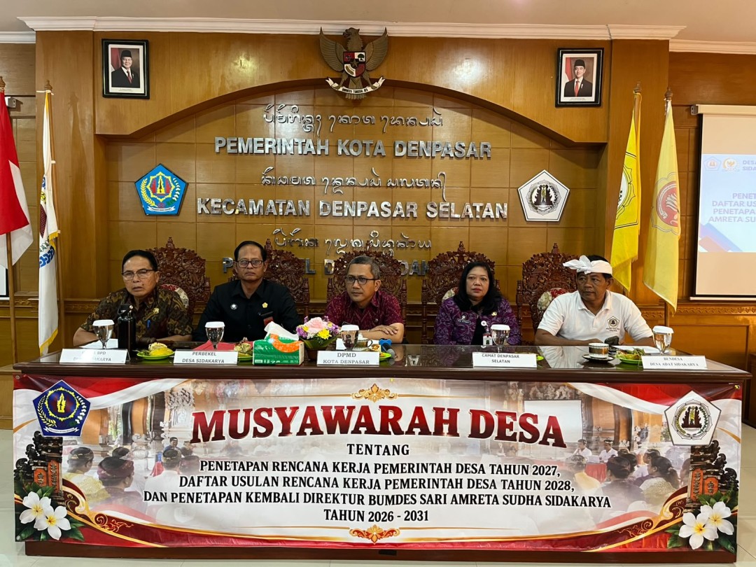 Musyawarah Desa Penetapan Rencana Kerja Pemerintah Desa Tahun 2027, DURKP Tahun 2028