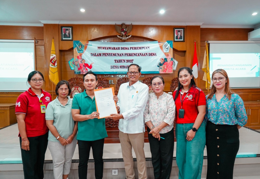 Musyawarah Desa Perempuan Dalam Penyusunan Perencanaan Desa Tahun 2027 Desa Sidakarya