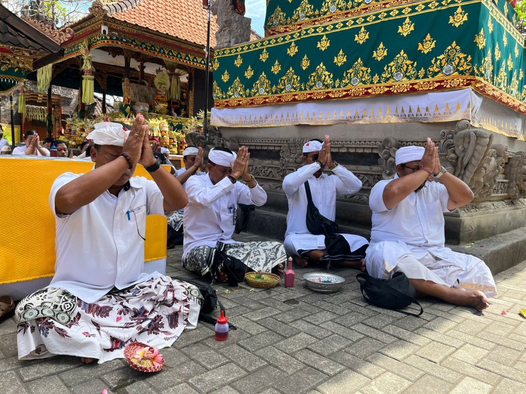 Ngaturang Pawiletan ring Pura Dalem Sudha 2025