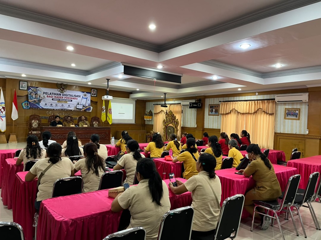 PELATIHAN DIGITALISASI KADER POSYANDU DESA SIDAKARYA TAHUN 2026