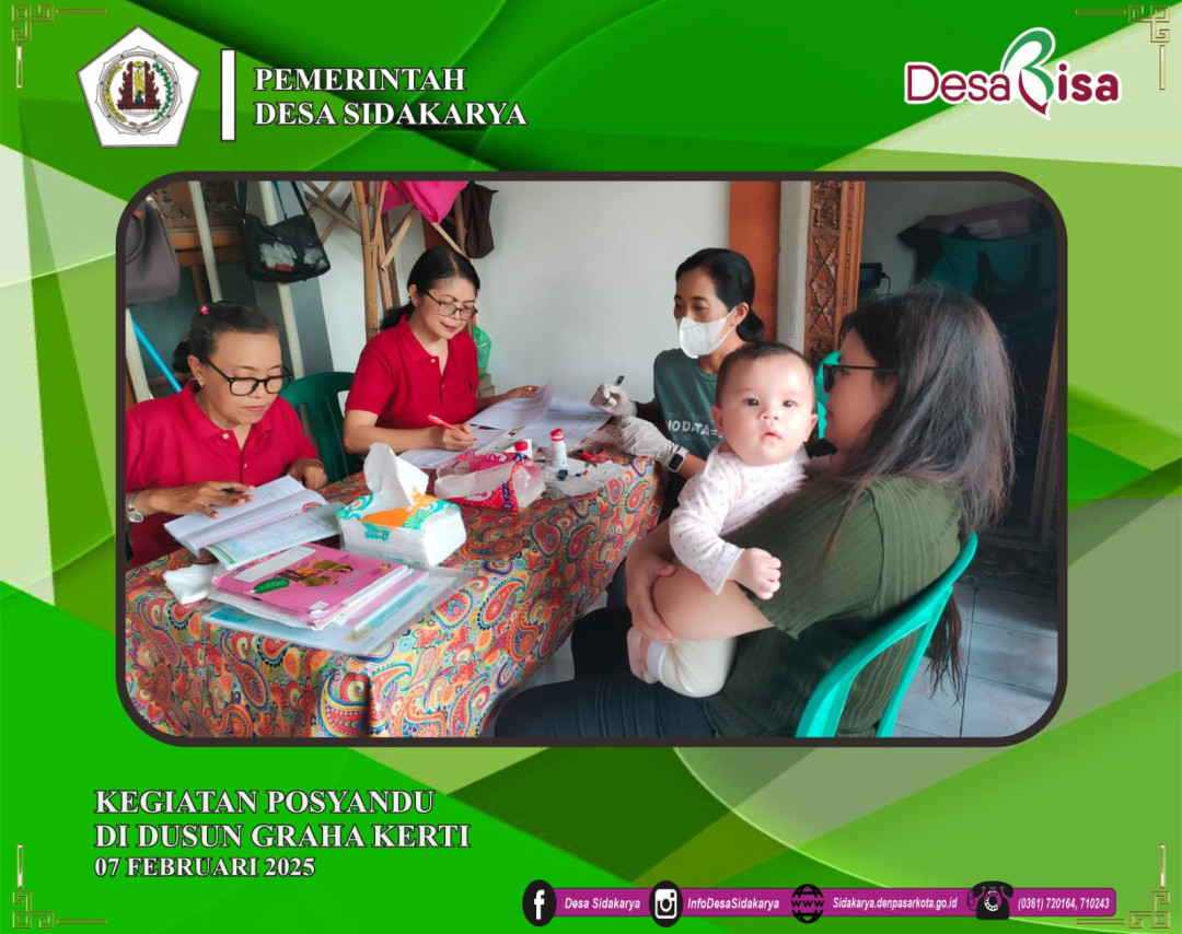 Posyandu Dusun Graha Kerti ( Bulan Februari )