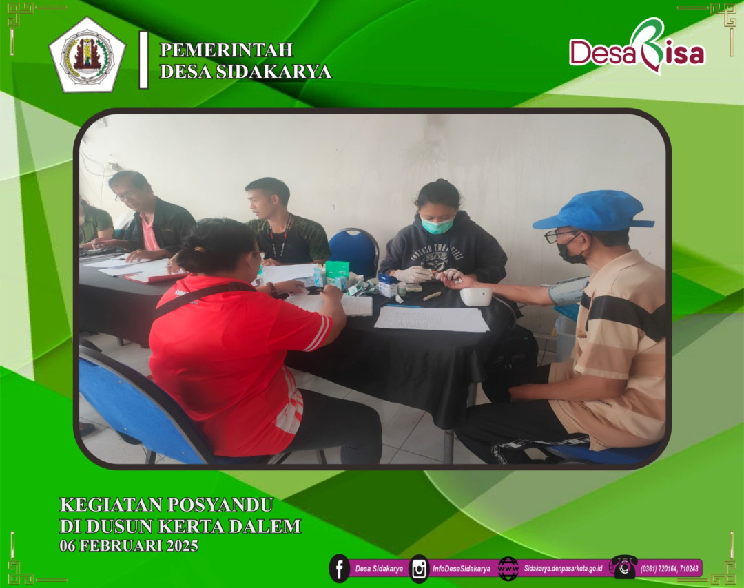 Posyandu Dusun Kerta Dalem ( Bulan Februari )