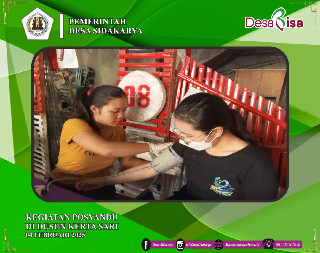 Posyandu Dusun Kerta Sari Bulan Februari